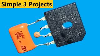 3 Simple Electronic Projects That Anyone Can Do [upl. by Nodarb28]