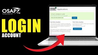 ✅ How to Login OSAP Account Full Guide [upl. by Nivla452]