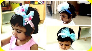 HOW TO MAKE HEADBANDS  Babies and Toddlers  From Tulle [upl. by Eberle642]