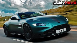 2021 Aston Martin Vantage F1 Edition  Driving amp Design Specs [upl. by Yonatan]