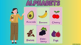 Alphabet Cards for Educational ABC Flashcards for Toddlers Preschool learning ABCD Alphabets [upl. by Hymie757]