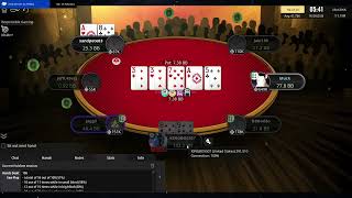 Pokerstars Play Money 250K PKO Final 3 Tables [upl. by Ssenav876]