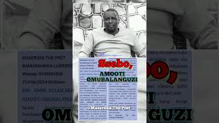 AMOOTI OMUBALANGUZI ASAANA NGULE OLWOBUWEEREZA BWE [upl. by Redwine]