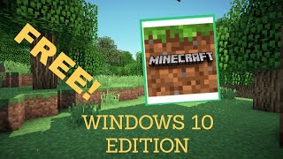 How to Download Minecraft Bedrock For Windows 10 for Free minecraftforfree freeminecraft tutorial [upl. by Kumar]