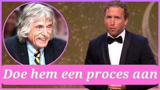 Johan Derksen met de grond gelijk gemaakt door Peter Pannekoek bij TelevizierRing Gala [upl. by Acirtal439]