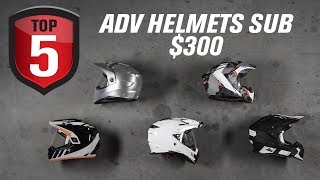 Top 5 Adventure Motorcycle Helmets Under 300 [upl. by Saturday]