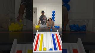 Color Match Balloon Pop Race Husband vs Wife Edition game challenge family [upl. by Eulaliah536]