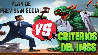 Combate Legal IMSS VS Previsión Social Parte 1 [upl. by Isobel]