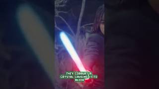 Kyber Crystal Bleeding  Star Wars theacolyte starwarslore shorts starwars [upl. by Nylekcaj]