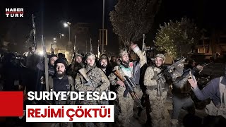 CANLI  Suriye’de Esad rejimi çöktü Muhalifler başkente girdi Beşar Esad Şamı terk etti [upl. by Kidd]