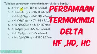 Persamaan Termokimia  Kimia SMA [upl. by Rahsab]