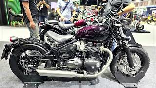 2024 Triumph BONNEVILLE BOBBER 1200 cc [upl. by Arriaet]