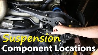 VW Suspension Component Locations Shown on a MK7 GTI [upl. by Bodrogi438]