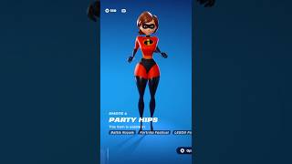 Elastigirl doing party hips😂 funny incredible elastigirl partyhips fortnitedances trending [upl. by Neva]