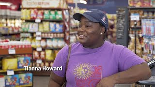 Its Raining Groceries Winner 13  Tianna Howard [upl. by Tirrag]