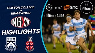 HIGHLIGHTS CLIFTON COLLEGE V KINGSWOOD  RYAN BRESNAHAN MEMORIAL GAME [upl. by Cazzie784]