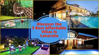 TOP 5 Budget friendly Luxury Villas in Lonavla  Most Affordable villas in Lonavala  lonavala [upl. by Cruce]