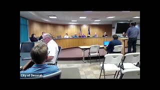 City of Decorah Council Meeting 07152024 [upl. by Rexanne]