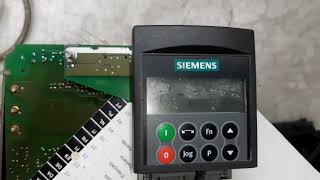 Siemens Micromaster 420 fan problem fix  Micromaster 420 fan not running fix  vfd repairing lab [upl. by Ayiotal323]