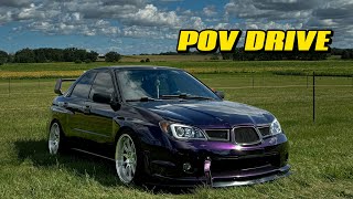 Subaru Impreza 25i RS 2007 POV  CRAZY LOUD [upl. by Branden]