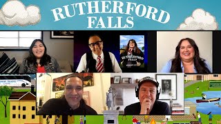 Rutherford Falls interview with Ed Helms Michael Greyeyes Jana Schmieding and Sierra Ornelas [upl. by Ahseya]