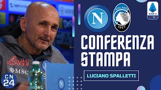 Conferenza stampa Spalletti per Napoli Atalanta🎙 VIDEO INTEGRALE [upl. by Euqilegna]