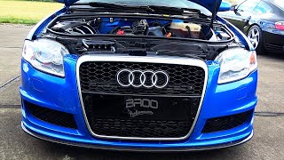 Audi A4 B7 DTM 20TFSI Acceleration Sound 560HP Tuning [upl. by Yniatirb]