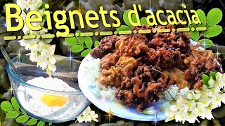 💮Comment faire ses beignets de fleurs dacacia [upl. by Conlin]