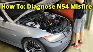 Diagnosing a MISFIRE on my 335i Sparkplug Coil or Injectors [upl. by Crean870]