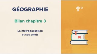 La métropolisation et ses effets Géographie 1re [upl. by Eirhtug]