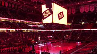 Tampa Raptors hype video and player introductions 2020 opening night [upl. by Anyl]