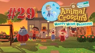 Animal Crossing Happy Home Paradise Part29 quotHelping My New Leaf Friend Building The Office Housequot [upl. by Innis]