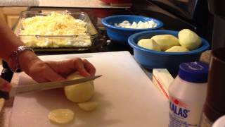 How to make Homemade Scalloped Potatoes [upl. by Arlene]