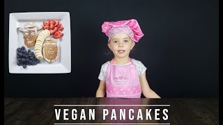 Healthy Foods for Kids in Kamalanis Kitchen Vegan Pancakes [upl. by Selyn]