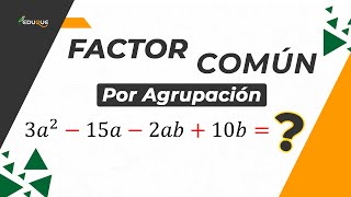 Factor común por agrupación de términos  Factorización fácil [upl. by Mahon462]