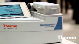 Expert Insight  Mike Allen  Compact and Personal Thermo Scientific NanoDrop Lite [upl. by Wescott]