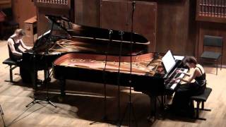 SaintSaëns quotDanse macabrequot for two pianos op40 [upl. by Eesdnyl]