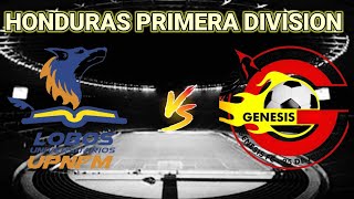 Lobos UPNFM vs Genesis  2024 Honduras Primera Division Live Score [upl. by Yatnoed336]