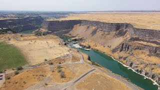 The 50th Anniversary of Evel Knievels Snake River Canyon jump [upl. by Boykins117]