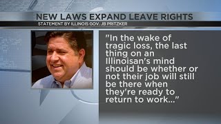 New laws in Illinois expand leave rights [upl. by Yanehc]