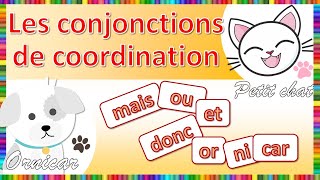 Les conjonctions de coordination [upl. by Airetak]