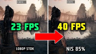 Kalite Kaybetmeden FPS Arttırma Nvidia NIS Image Scaling Aktif Etme ve AMD FSR Kıyaslama [upl. by Elleirad313]