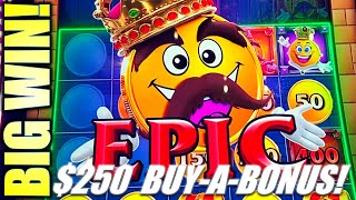 THIS TURNED EPIC 250 BUYABONUS 🛍 NEW MR CASHMAN LINK Slot Machine Aristocrat Gaming [upl. by Namyl]