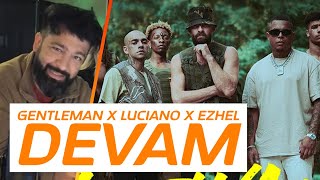 Gentleman x Luciano x Ezhel  DEVAM Official Video  Rooz Reagiert [upl. by Ernestus]