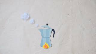 Coffee Time  Stop Motion Animation [upl. by Dahlia]