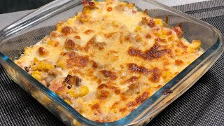 Maicitos con leche condensada tocineta y pollo gratinados [upl. by Ojeillib580]