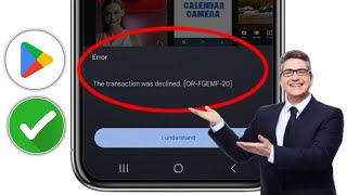 Como corrigir transação recusada ORFGEMF20 na Google Play Store [upl. by Naz406]