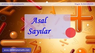 YGS Matematik Asal Sayılar [upl. by Sherl]