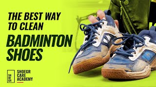 How to clean Badminton Shoes Shoe Cleaning Easy shoe Cleaning at home [upl. by Ecinahc]