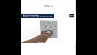 GROHE Grohtherm SmartControl  Concealed Thermostat  3 Outlets shortsvideo [upl. by Barbey]